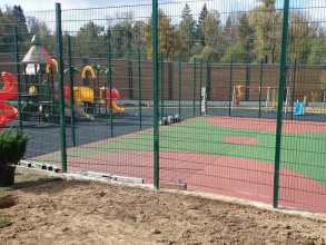 Забор на детскую площадку 50 метров фото в Ашукино