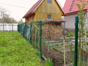 3D заборы 15 метров фото в Ашукино